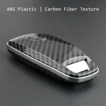 

Solid Remote Car Key Shell Keychain For B9 A4 A5 Q5 S4 S5 SQ5 Black Protection Plastic