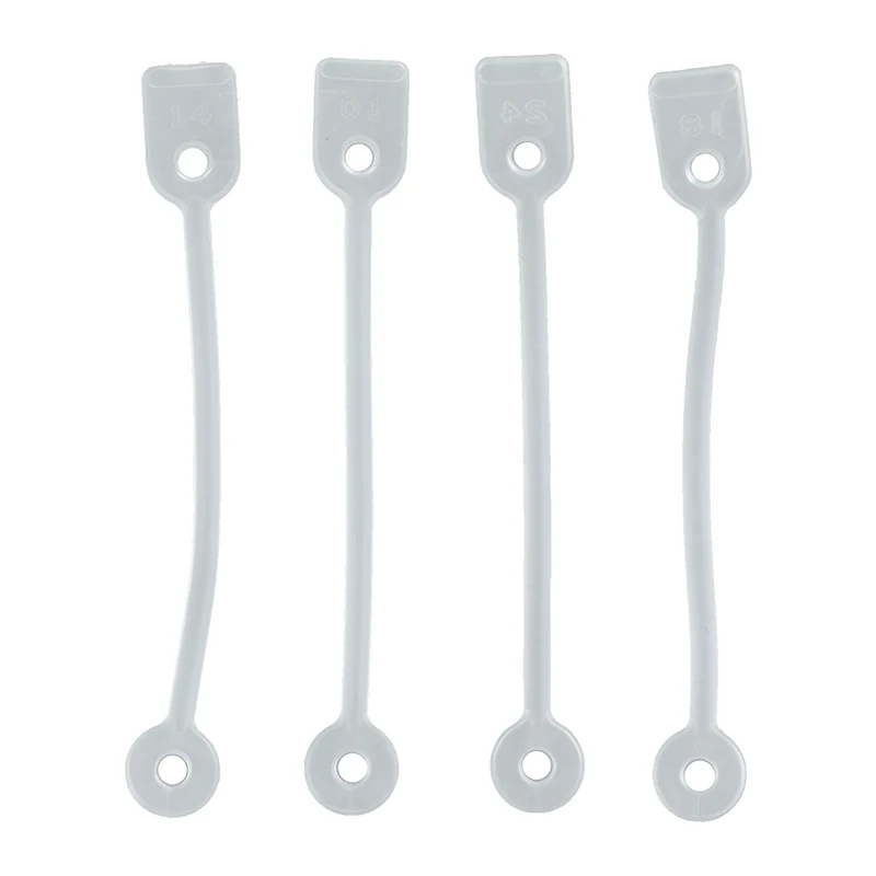 50pcs Perm Rod Bands Replacement Elastic Rubber Bands Perm Rods Curler Roller