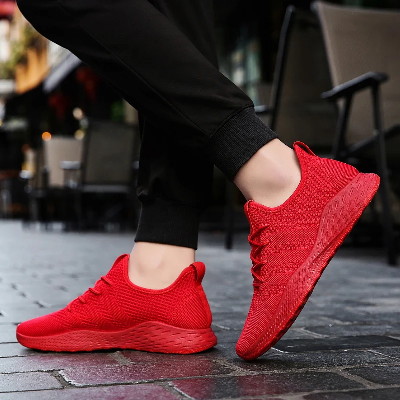Мужские кроссовки, дышащие, Flyknit, спортивная обувь для бега, повседневная, уличная, модная, сетка, Треккинговая обувь, тренировочная обувь, дропшиппинг, AODLEE