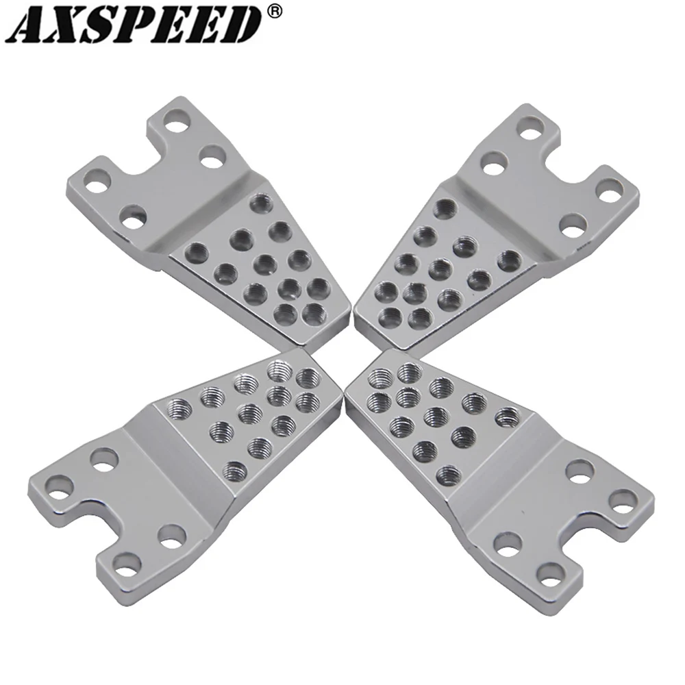 Axspeed Rc Car Lower Shock Mount Lift Kit For 1/10 Axial Scx10 Rc