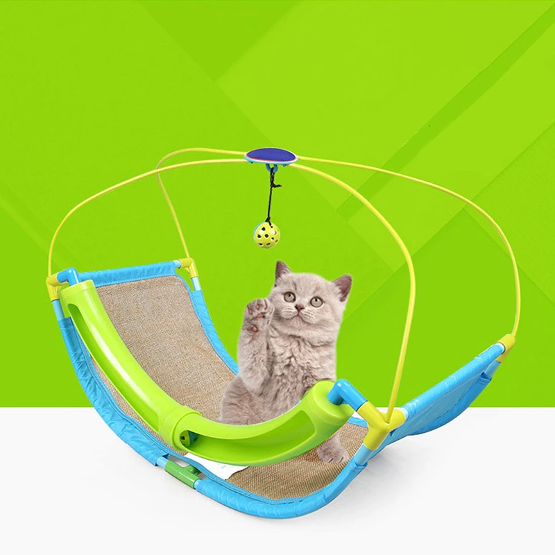 Забавные игрушки для собак и кошек, палатка для щенков, кошек, колыбель для кровати, качели, домик для питомца, милая игрушка для кошек, котенок, головоломка, тренировочная игрушка