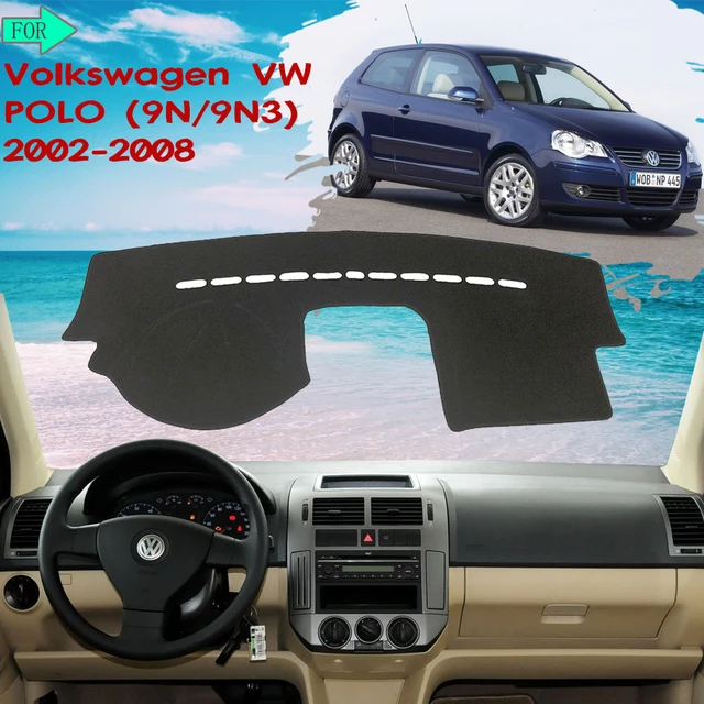 Armaturenbrett Abdeckung Dash Matte Pad Sonnenschirm Teppich Teppich für Volkswagen  VW POLO MK4 2002 ~ 2008 9N 9N 3 2003 innen Auto Zubehör Waren - AliExpress