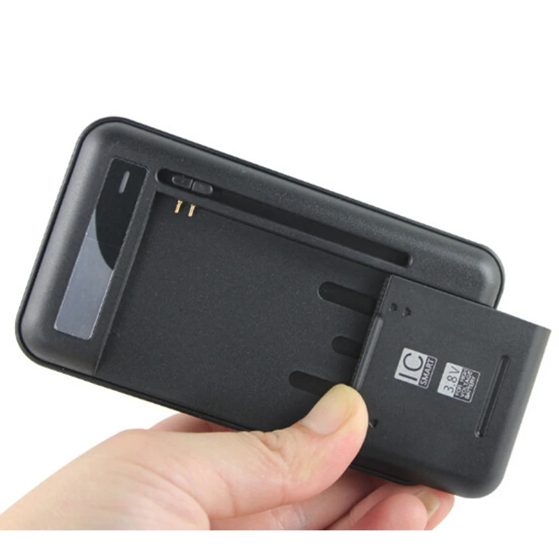 Universal Battery Charger with USB Output Port for 3.8V High-Voltage Battery For Samsung Galaxy S2 S3 S4 J5, Note 2 3