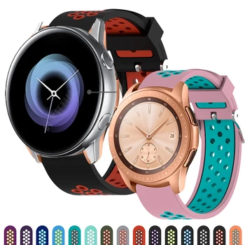

Strap FOR Samsung Galaxy Watch Active 2 40/44mm Gear sport wrist bracelet watchband 20mm Watch strap samsung active2 3 42mm band