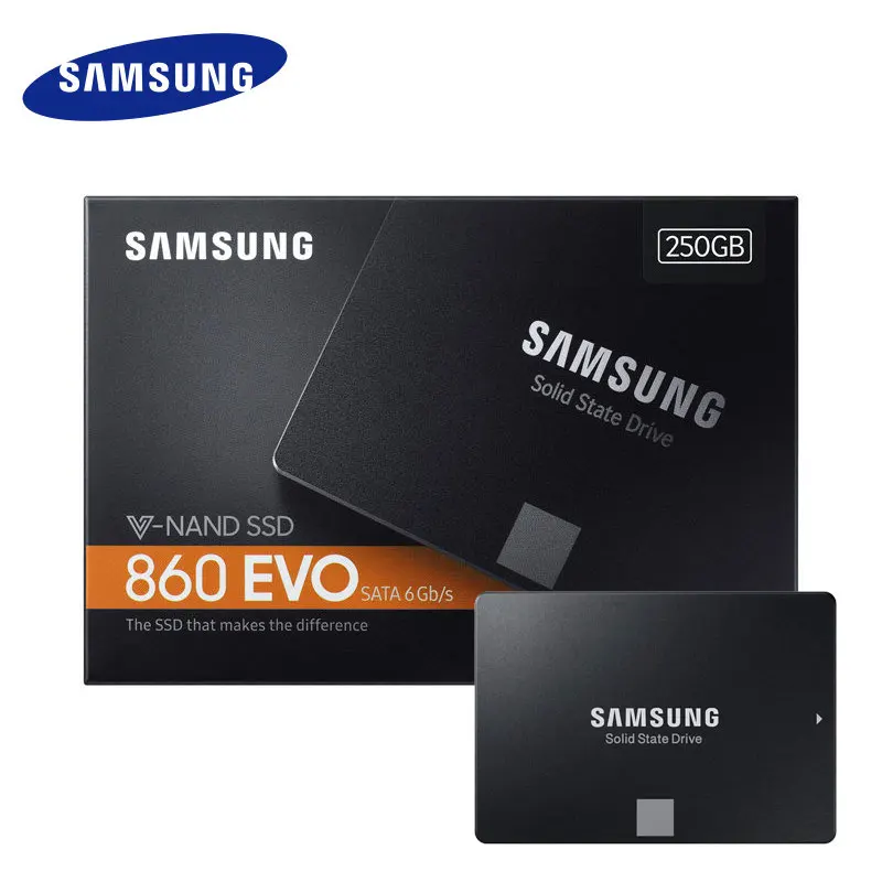 Samsung Ssd Sata3 860 Evo 1tb 500gb 250gb Internal Solid State Disk Hdd Hard Drive Sata3 2 5 Inch Laptop Desktop Tlc Pc Disk Ssd 850 Ssd 850 Evo850 Evo Aliexpress
