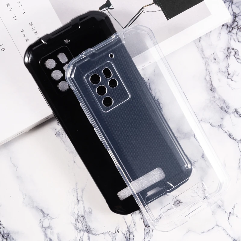 Soft Black TPU Case For Oukitel WP10 5G Etui Back Cover Transparent Phone Case For Estuches Oukitel WP10 WP 10 5G Coque Funda 1