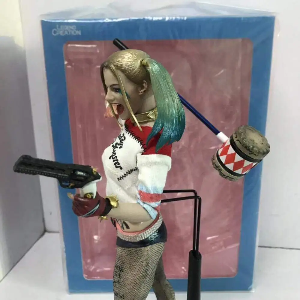 12inch Movie Figure Suicide Squad 1/6 Harley- Quinner Real clothes Collection Action Figure Toys Model Christmas Gifts for Kid