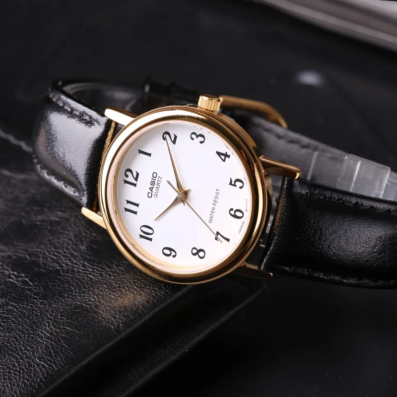 Мужские кварцевые часы Casio с указкой для мужчин отображением стрелок указателем
