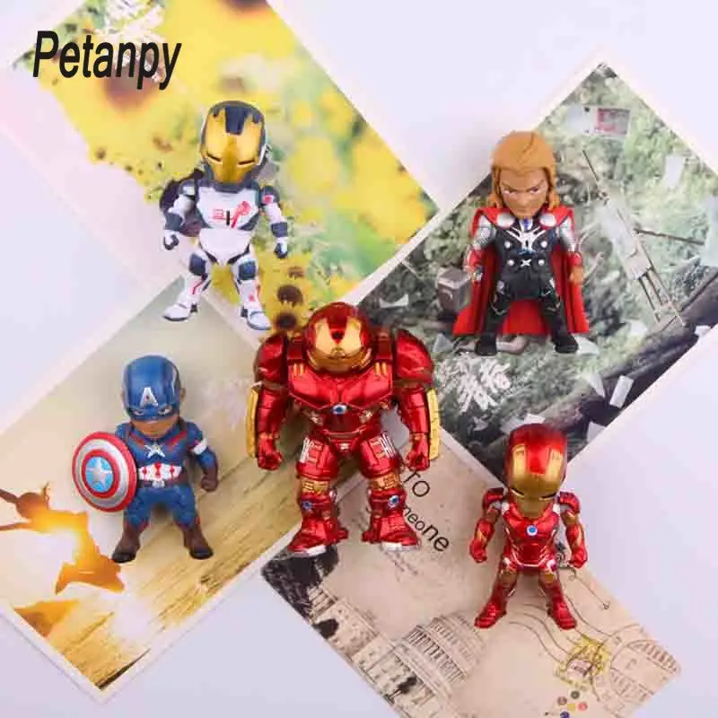 5 шт./лот Мультяшные Мстители серии аниме персонажи Marvel hero 3D магниты на