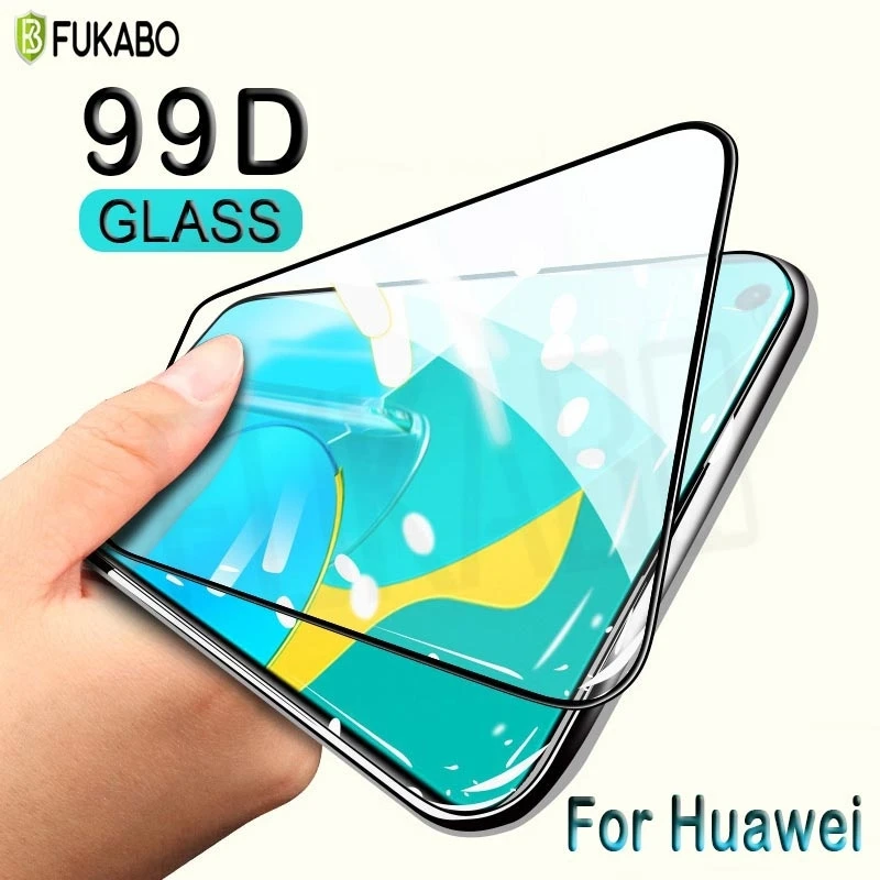 99D полное покрытие закаленное защитное стекло для Huawei Mate 20 10 Lite P20 P30 P40 Защитная