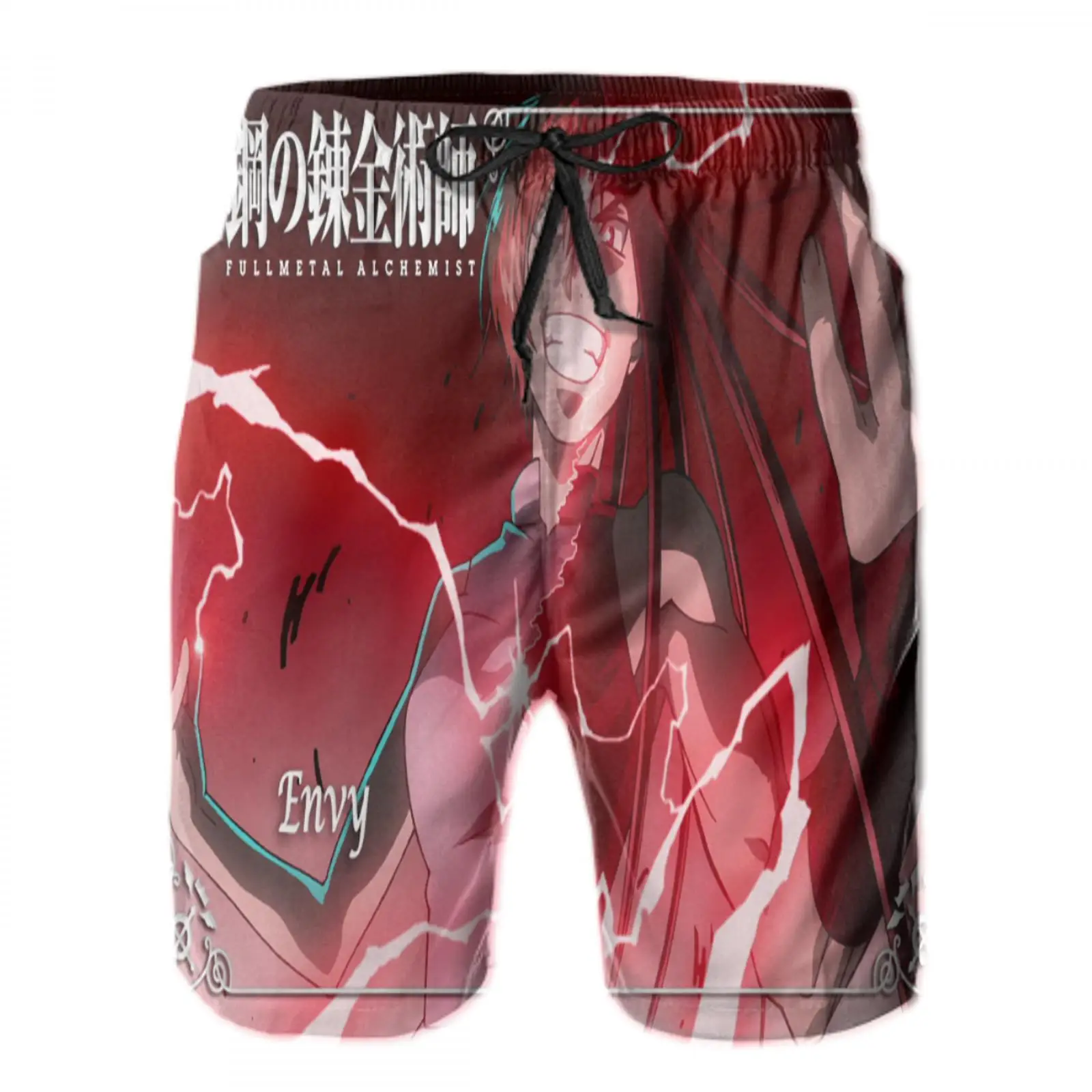 Принтер цельнометаллические альхимики спортивные пляжные шорты тату взрослые
