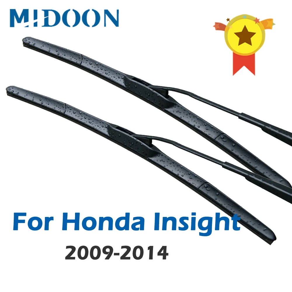 MIDOON щетки стеклоочистителя гибридная для Honda Insight Fit крюк оружия 2009 2010 2011 2013 2012