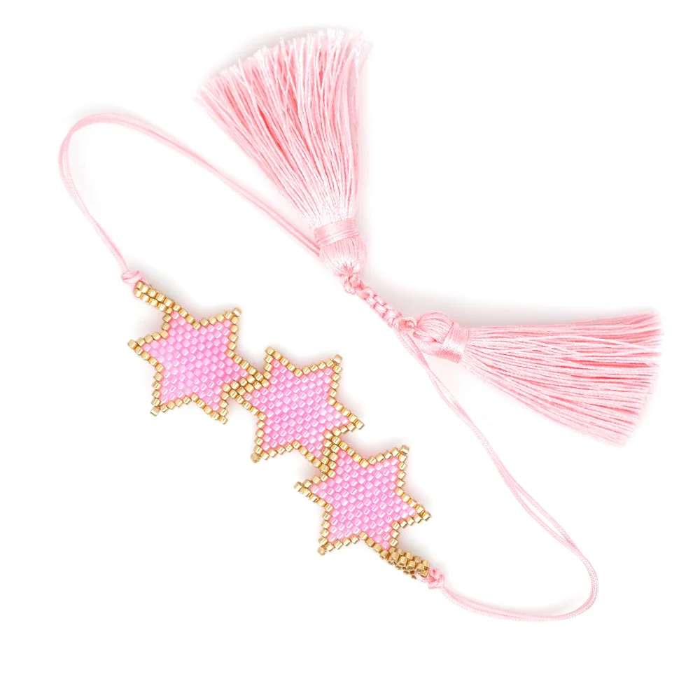 JOYE модный регулируемый браслет miyuki pulsera широкий браслет черная кисточка breslet женские браслеты лучшие друзья