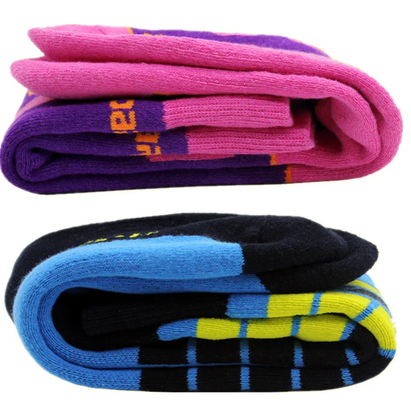Thermal Ski Socks Men Women Winter Warm Thicker Cotton Sports Snowboard Cycling Stockings Soccer Thermosocks Leg Warmers Sock