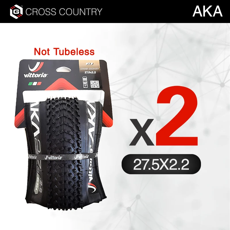Vittoria AKA 29 MTB Tires 29x2.2 Inch Tubeless Graphene Mountain