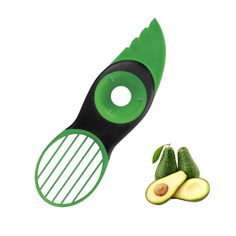 Волшебная Кухня 3 в 1 приспособления для фруктов и овощей Avocado слайсер сплиттер ломтики кухонные инструменты для приготовления пищи