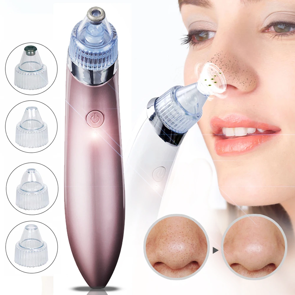 

Electric Vacuum Pore Cleaner Blackhead Vacuum Suction Acne Clean Exfoliating Cleansing Comedo Suction Pro Cleaner Machine