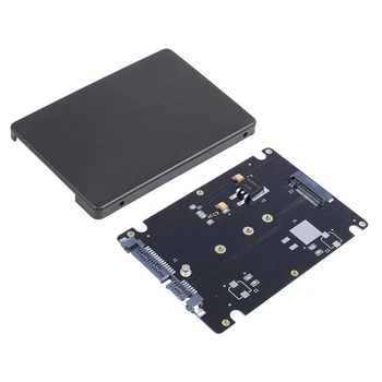 

M.2 NGFF (SATA) SSD to 2.5 inch SATA Adapter Card 8mm Thickness Enclosure