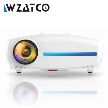 

Mini Projector Supports Full HD 1080P HDMI USB Audio Portable Projector Private Home Media Video player Gifts for family