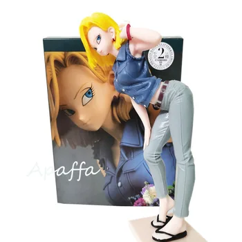 

23cm Dragon Ball Z Android 18 Lazuli PVC Action Figure Toys 2 Colors Dragon Ball Sexy Girls Anime Figure Collection Model Toys