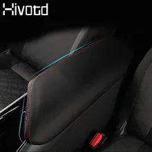 Hivotd для Toyota CHR C-HR CH R автомобильные аксессуары интерьер подлокотник коробка крышка Центральная ручная коробка крышка защитная подушка крышка внутренние модифицированные