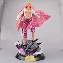 Одна деталь GK статуя Xiaotang сильный человек Donquixote Doflamingo Overlord Seven WuHai ПВХ фигурка Коллекция Модель игрушки C5