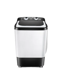 

Single Barrel Washing Machine, Mini Washing Machine, Small Baby and Baby Household Semi-automatic Dehydration and Drying