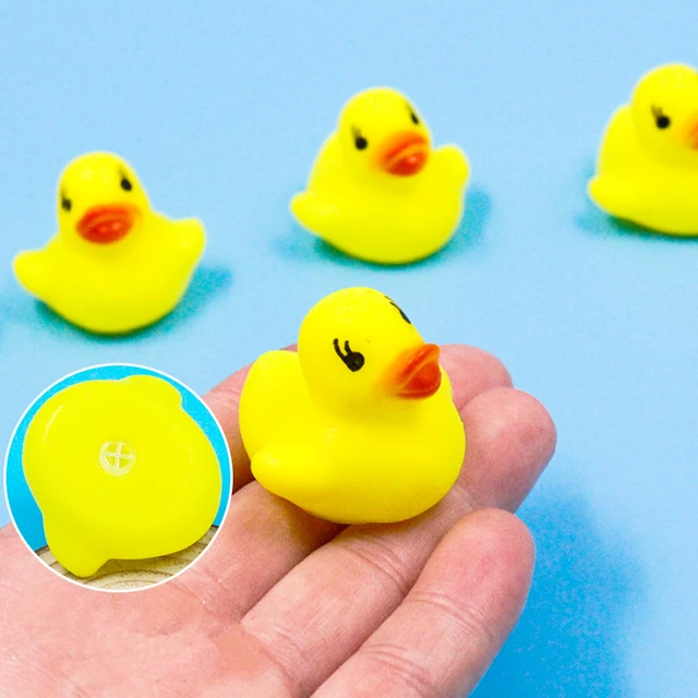 Bath toy Bathroom Baby toy Rubber Duck Animal call Beach Swim Toy for children float Animal Yellow Duck Ducks Kawaii Cute Water 3