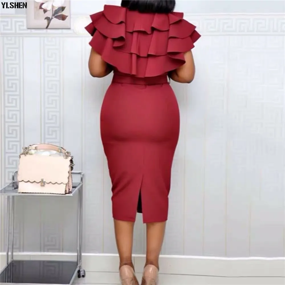 2020 Summer African Dresses for Women Robe Africaine Femme New Style Long Dress Clothing Traditional African Outfits For Ladies 05