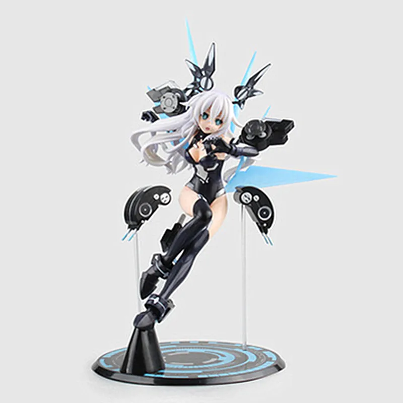 31CM Anime Hyperdimension Neptunia Noire Pvc Action Figure Sexy Girl Black Heart Figure Anime Figure Model Toy Collection A224 - Color: Black