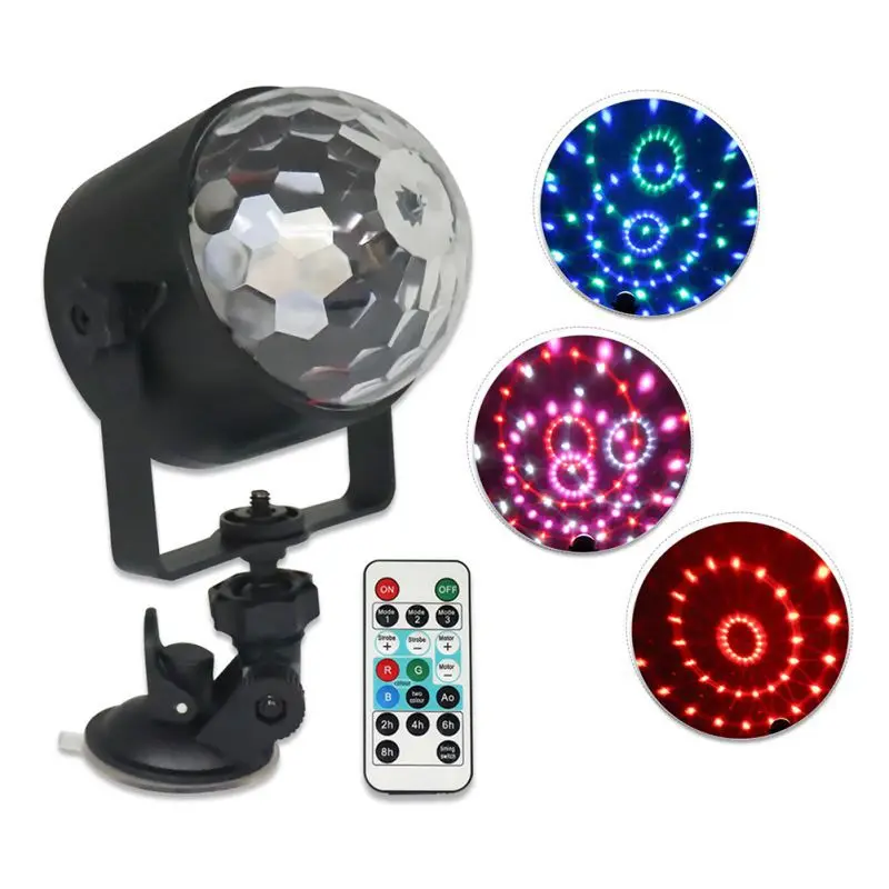 Balight автомобиль USB атмосферный свет Led Дискотека Сценический светильник s шар Звук Активированный лазерный проектор эффект декоративная лампа авто доступ