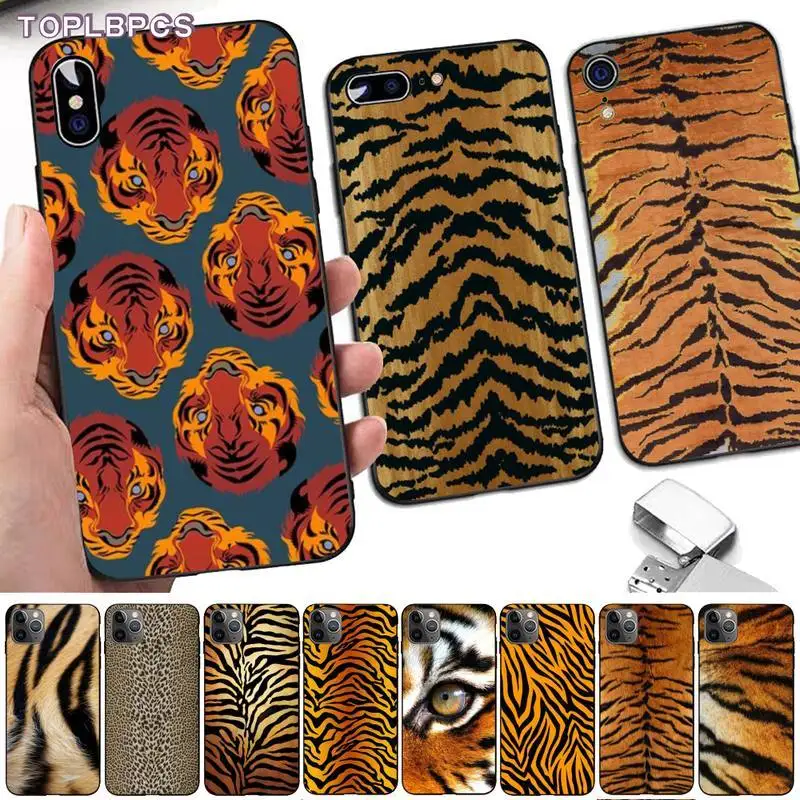 TOPLBPCS мягкий чехол для телефона с тигровым леопардовым принтом Пантеры на заказ