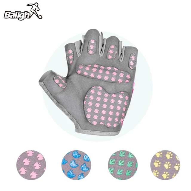 Balight Age 2-11 Kids Half Breathable Finger Gel Gloves Summer Sports  Protection Cycling Fingerless Glove Pair for Boys Girls - AliExpress