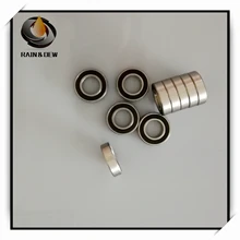 10Pcs S6802-2RS 15X24X5 mm Stainless Steel Ball Bearing 6802RS Ball Bearing Anti rust Bicycle Bearing 6802