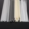 50pcs Plastic Welding Rods Bumper Repair ABS/PP/PVC/PE Welding Sticks Welding Soldering Supplies Grey White Black Beige Color ► Photo 3/4