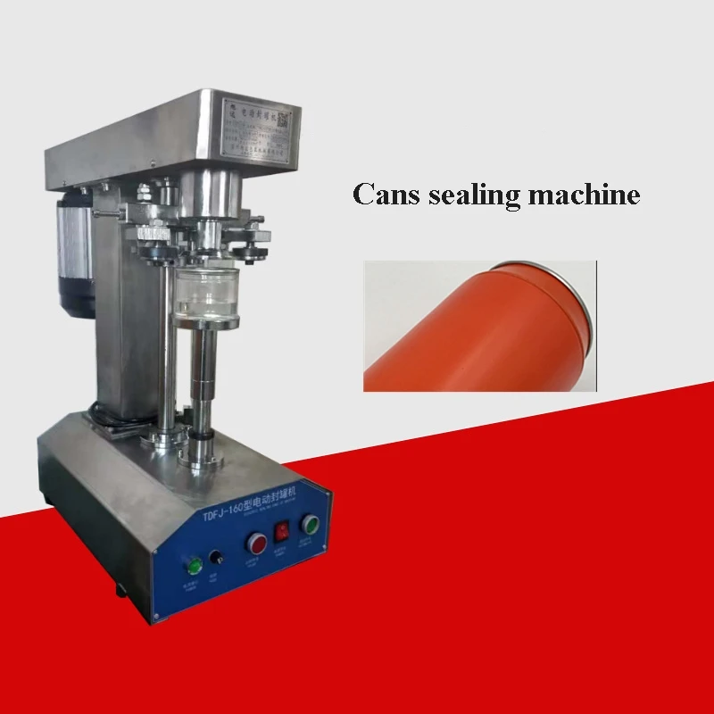 Automatic tin can capping machine PET bottles sealer can sealing machine Pop-top Aluminum Cap Seamer Easy Bottle Closing machine