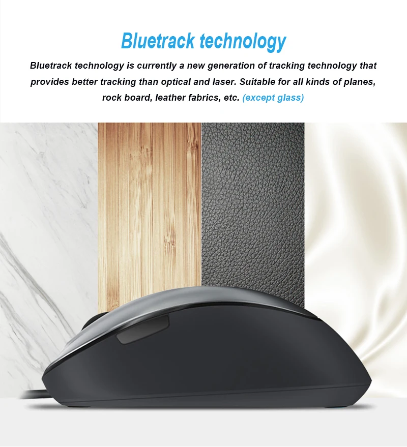 Microsoft 4500 Удобная синяя USB 2,0 Компьютерная мышь 1000 dpi Подлинная технология Bluetrack офисная мышь для ноутбука настольного ПК