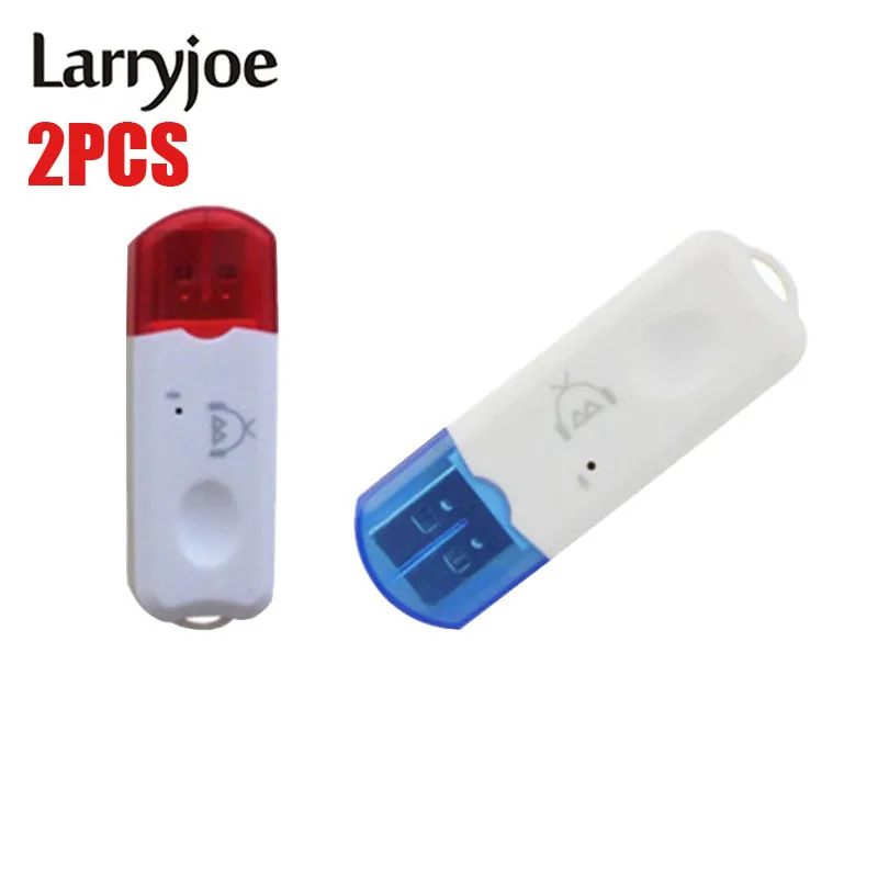 Larryjoe 2 шт. USB Bluetooth стерео аудио Музыка беспроводной приемник адаптер для автомобиля домашний динамик Поддержка Функция беспроводной связи