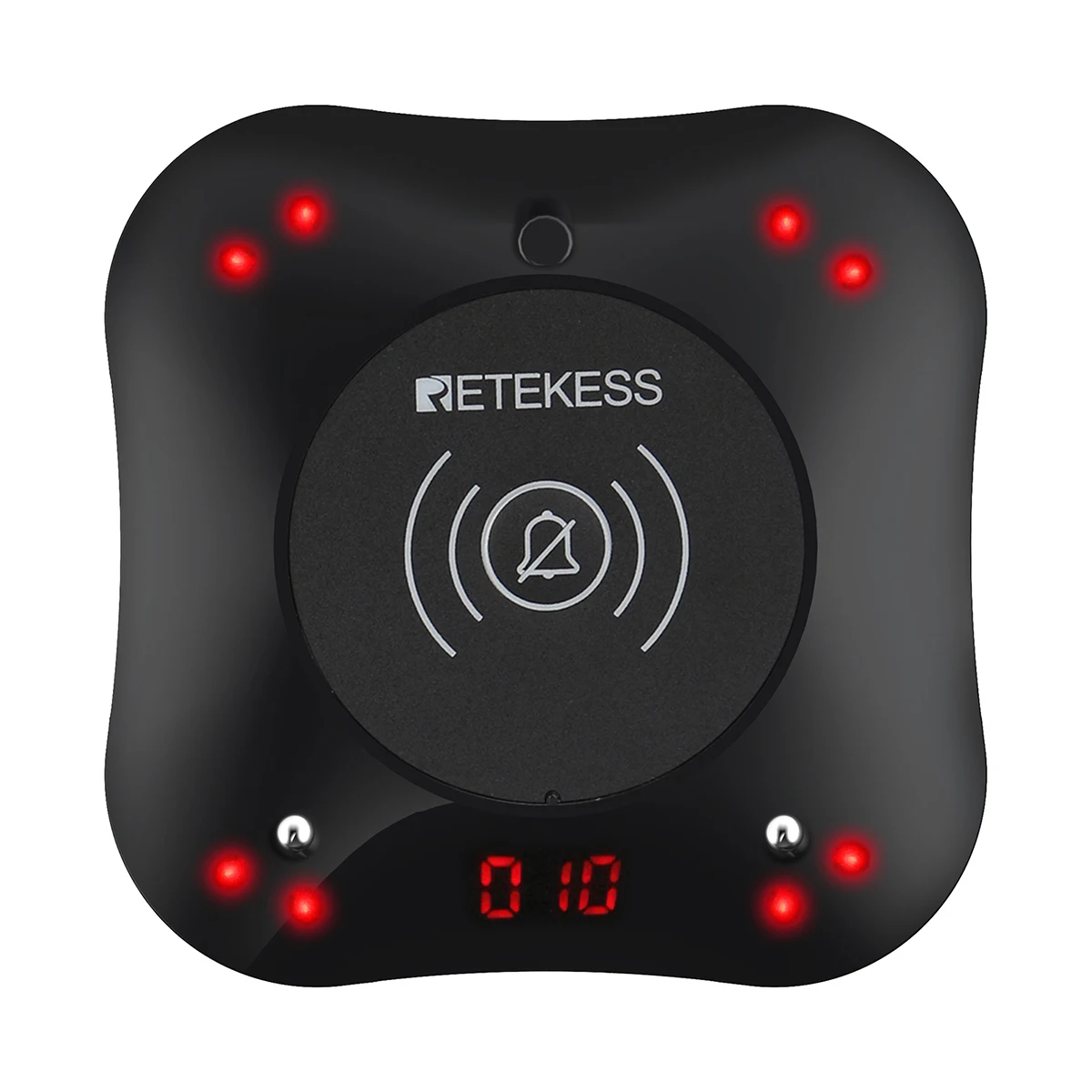 Vibrator Coaster Pager Receivers Wireless Calling System For Restaurant Cafe Bar Fast Food Club 10 Pcs For TD164