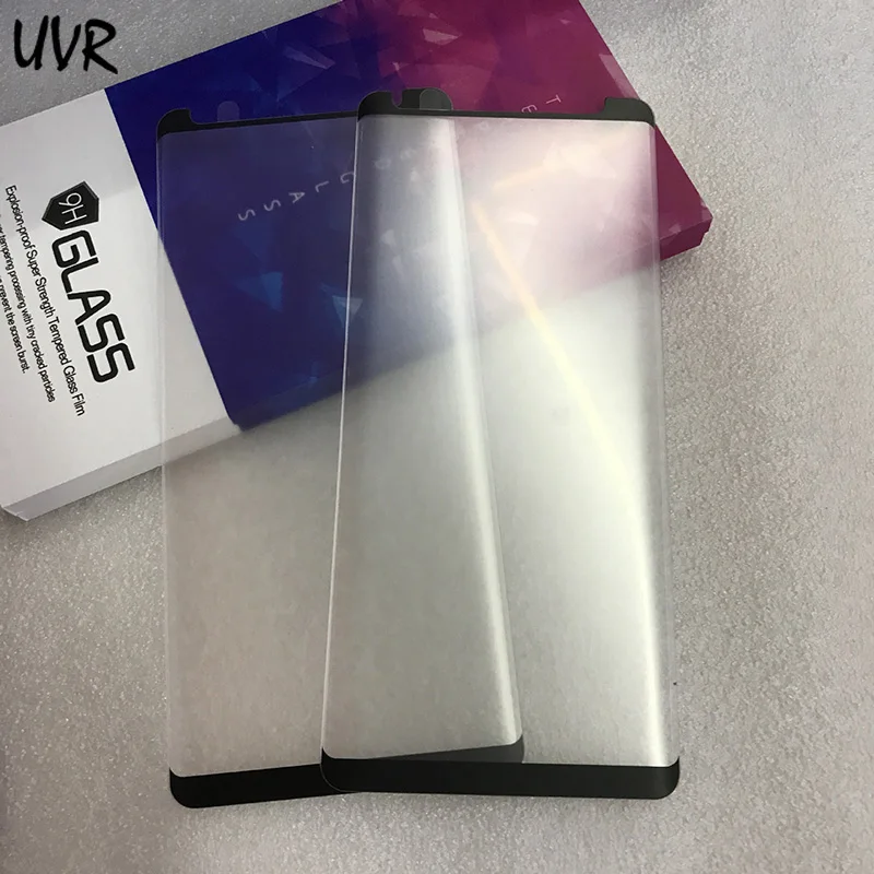 3D Матовый чехол из закаленного стекла для Samsung Galaxy S10 S9 S8 Plus Note 10 8 9 без отпечатков