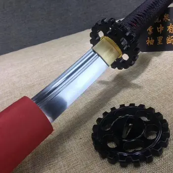 

Handmade sabre Sword Temper Steel Blade broadsword WUSHU DA DAO Full Tang