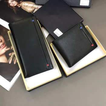 

Willianmpolo new fashion men's large capacity leather handbag elegant, convenient and luxurious men's zipper multi Card Wallet