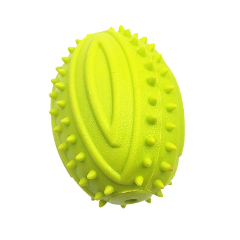Pet TPR жевательные писклявые игрушки мяч для собак интерактивные молярные принадлежности для обучение, игры, упражнения жевательные игрушки