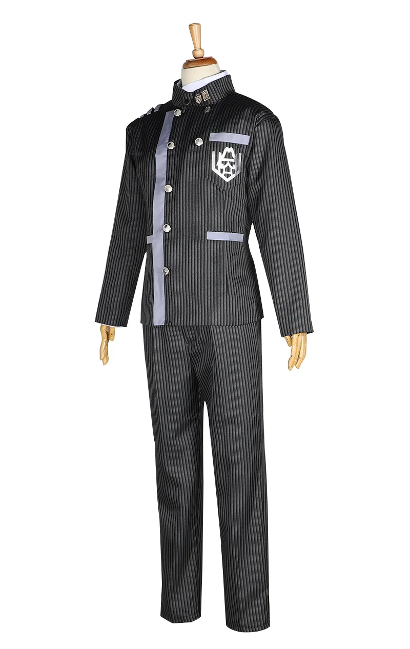 

Унисекс японское аниме Cos Danganronpa V3: Killing Harmony костюмы для косплея, комплект школьной униформы зайхара шуичи