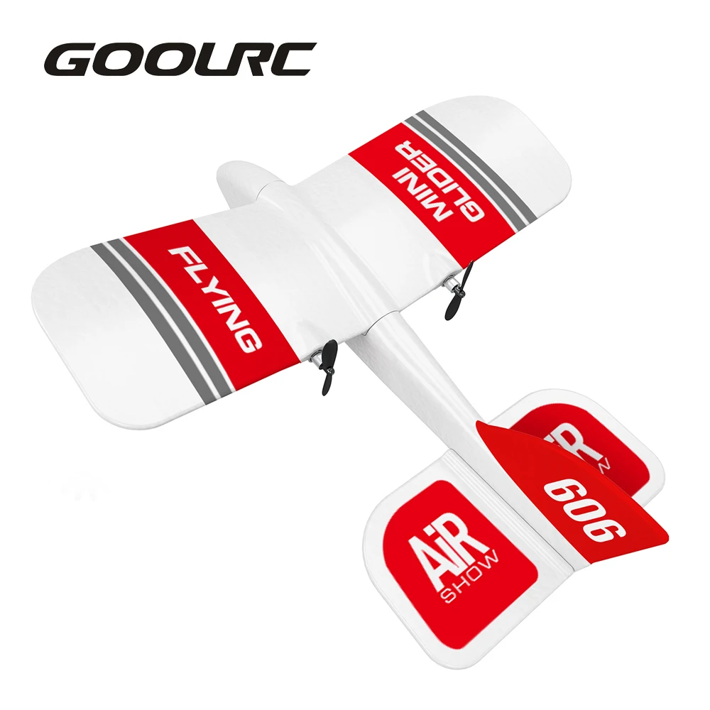 GOOLRC KF606 2 4G RC самолет летающий EPP планер из пеноматериала с неподвижным крылом RTF