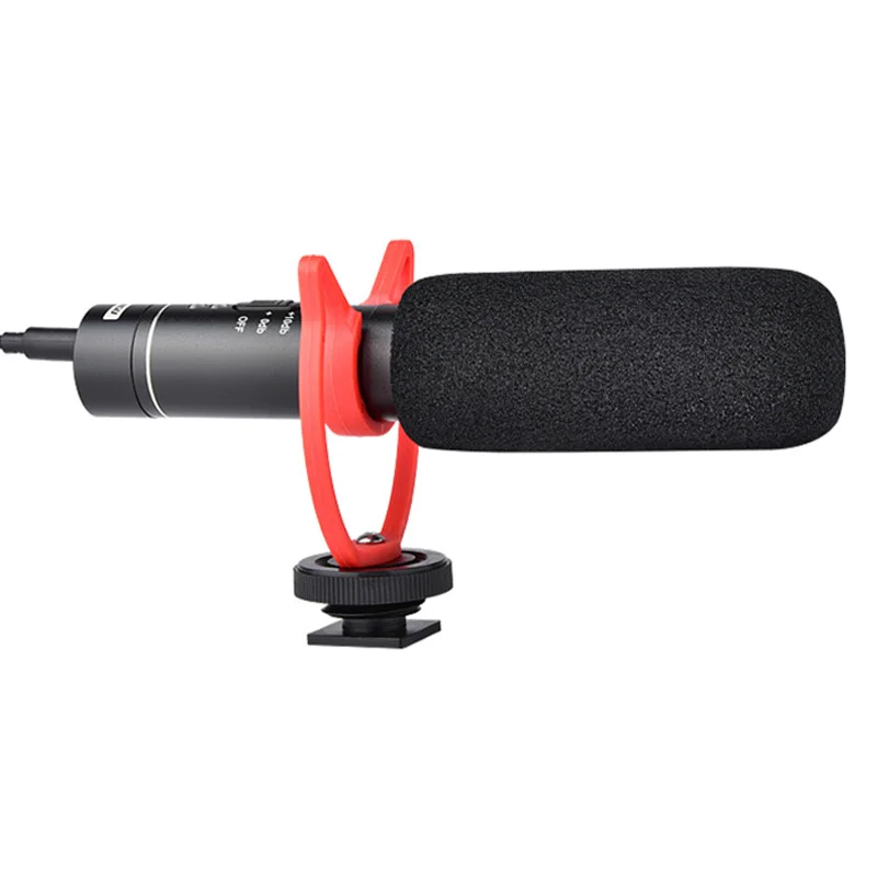 YELANGU MIC05 стерео камера-регистратор с микрофоном камеры мобильного телефона ПК микрофон для Nikon Canon SLR камеры