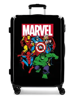 

Medium suitcase Sky Avengers rigid 68cm Black