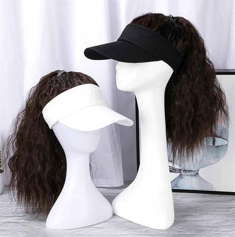 Synthetic Wave Ponytail Wig Caps 