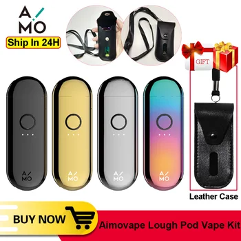 

OVNS Aimovape Lough Pod Vape pen Kit with 400mAh Battery 1ml 1.2ohm pod system Electronic cigarette VS minifit W01 vape pen kit
