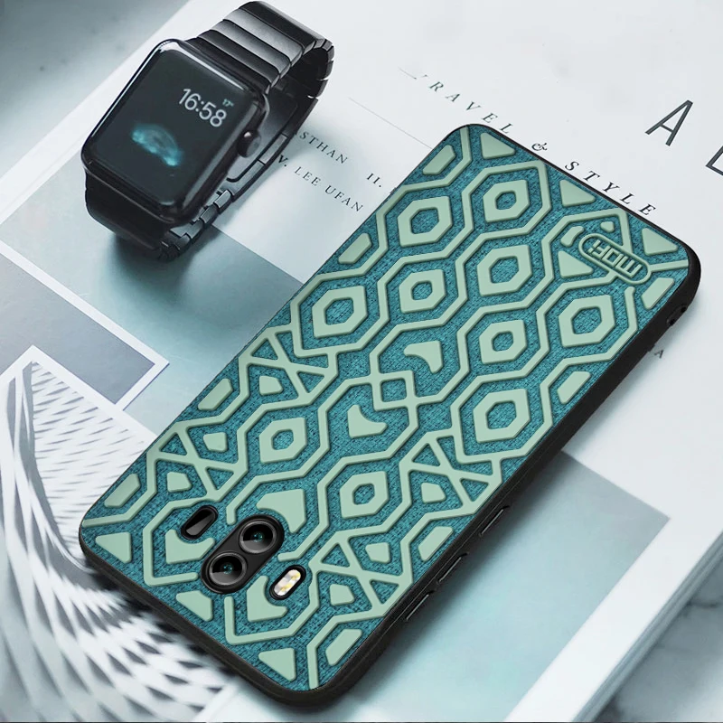 Панель для Huawei Mate 10 Силиконовая задняя крышка MOFi mate10 pro мягкий tpu capas coque роскошный нескользящий жесткий Роскошный чехол